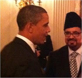 Dokumentasi 8-10-2011; Naseem Mahdi bersama President Obama