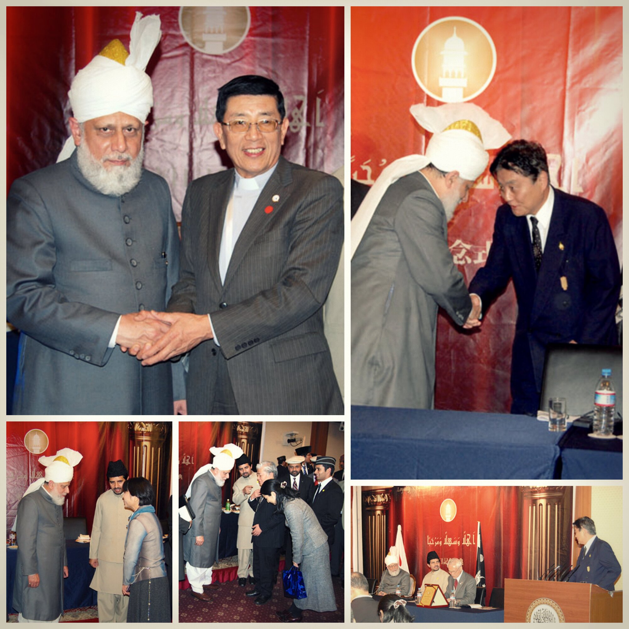 Head of Ahmadiyya Muslim Community Addresses Historic Reception in Japan. Hazrat Mirza Masroor Ahmad directly conveys Islam’s peaceful teachings to people of Japan.