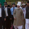 Hazrat Mirza Masroor Ahmad arrives in Germany ahead of 2014 Jalsa Salana